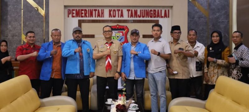 Wakil Wali Kota Tanjungbalai Terima Audiensi dan Kunjungan Silaturahmi DPD KNPI. (Dok-Foto)
