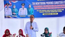 Wakil Wali Kota Muhammad Fadly Abdina Terima Kunjungan Tim Monitoring TP. PKK Provinsi Sumatera Utara di Empat Kecamatan Di Wilayah Kota Tanjungbalai. (Dok-Foto)