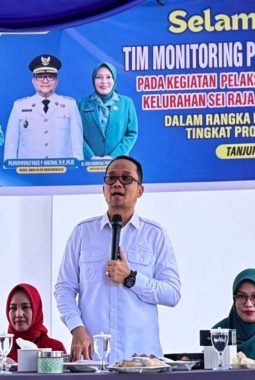 Wakil Wali Kota Muhammad Fadly Abdina Terima Kunjungan Tim Monitoring TP. PKK Provinsi Sumatera Utara di Empat Kecamatan Di Wilayah Kota Tanjungbalai.