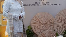 Ketua TP PKK Kota Tanjungbalai Hadiri Ladies Program Dalam Rakernas XVIII APEKSI 2026 di Kota Medan. (Dok-Foto)