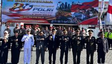Wakil Wali Kota Muhammad Fadly Abdina Hadiri Upacara dan Syukuran Hari Bhayangkara ke-80 Tahun 2026 di Mapolres Tanjungbalai. (Dok-Foto)