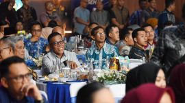 Penilaian Hari Kesatuan Gerak (HKG) PKK Tahun 2026 untuk kategori Usaha Peningkatan Pendapatan Keluarga (UP2K-PKK). Kegiatan tersebut berlangsung di Desa Aek Gambir (Dok-Poto)