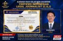 Kuswadi secara resmi dinyatakan lulus dalam Pendidikan, Pelatihan, dan Sertifikasi Gelar Non-Akademik Certified Indonesian Legal Journalist (C.ILJ) Batch 5 Tahun 2026 (Dok-Poto)