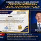 Kuswadi secara resmi dinyatakan lulus dalam Pendidikan, Pelatihan, dan Sertifikasi Gelar Non-Akademik Certified Indonesian Legal Journalist (C.ILJ) Batch 5 Tahun 2026 (Dok-Poto)
