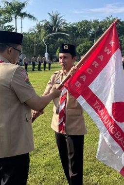 Wakil Wali Kota Muhammad Fadly Abdina Lepas Kontingen Kwarcab Kota Tanjungbalai Ikuti Jambore Daerah Sumut XI Tahun 2026.