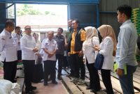 Cek Gudang Bulog Divre Asahan, Wakil Wali Kota Tanjungbalai Sebut Ketersediaan Beras Aman. (Dok-Foto)
