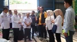 Cek Gudang Bulog Divre Asahan, Wakil Wali Kota Tanjungbalai Sebut Ketersediaan Beras Aman. (Dok-Foto)