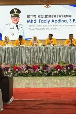 Wakil Wali Kota Tanjungbalai Hadiri dan Beri Orasi Ilmiah Pada Acara Yudisium XXXVI Fakultas Pertanian UNA 2026.