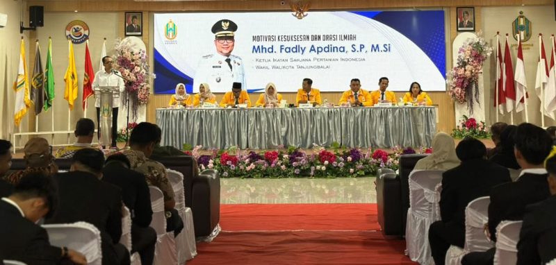 Wakil Wali Kota Tanjungbalai Hadiri dan Beri Orasi Ilmiah Pada Acara Yudisium XXXVI Fakultas Pertanian UNA 2026. (Dok-Foto)