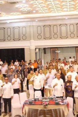 Wakil Wali Kota Tanjungbalai Ikuti Rakor Monitoring dan Asistensi Penggunaan TKD Tambahan.