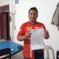 Gabriel Campa Nella Ginting saat menunjukkan SP2HP Laporan yang diterima dari Polres Sibolga terkait laporannya (Dok-Poto)