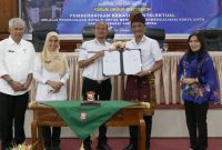 Pemko Tanjungbalai dan Kanwil Kemenkum Sumut Jalin Kerjasama, Sinergitas dan Komitmen Bersama Perkuat Ekosistem Hukum dan Kekayaan Intelektual sebagai Pilar Pembangunan Daerah Yang Berdaya Saing. (Dok-Foto)