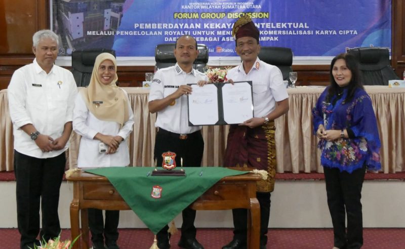 Pemko Tanjungbalai dan Kanwil Kemenkum Sumut Jalin Kerjasama, Sinergitas dan Komitmen Bersama Perkuat Ekosistem Hukum dan Kekayaan Intelektual sebagai Pilar Pembangunan Daerah Yang Berdaya Saing. (Dok-Foto)