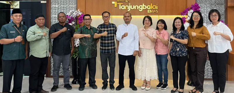 Wali Kota Mahyaruddin Salim Terima Audiensi Yayasan Methodist Benayah Tanjungbalai.(Dok-Foto)