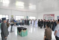 Masinton Pasaribu, S.H., M.H., pada Jumat 24 Juli 2026, resmi melantik dan mengambil sumpah/janji 35 orang Pejabat Administrator dan Pejabat Pengawas di lingkungan Pemerintah Kabupaten Tapanuli Tengah (Dok-Poto)