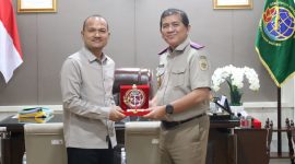 Wali Kota Tanjungbalai Bertemu Kepala Kanwil BPN Provsu Bahas Percepatan Penyusunan NPGT dan Sertifikasi Aset Daerah.(Dok-Foto)