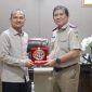 Wali Kota Tanjungbalai Bertemu Kepala Kanwil BPN Provsu Bahas Percepatan Penyusunan NPGT dan Sertifikasi Aset Daerah.(Dok-Foto)