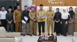 Terima Tim Kemenkomdigi, Wali Kota Mahyaruddin Salim: Pemko Tanjungbalai Dukung Literasi Digital 2026. (Dok-Foto)