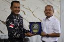 Wali Kota Tanjungbalai Terima Kunjungan dan Silaturahmi Dan Lanal TBA Letkol Laut (P) Sigit Ryanto.(Dok-Foto)