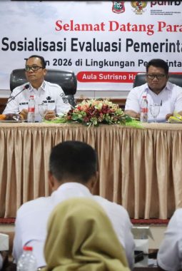 Diskominfo Tanjungbalai Gelar Sosialisasi Evaluasi Pengisian Evaluasi Pemerintah Digital (PEMDI) Tahun 2026.