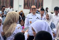 Wakil Wali Kota Tanjungbalai Pantau Distribusi Perdana MBG di SLB.(Dok-Foto)