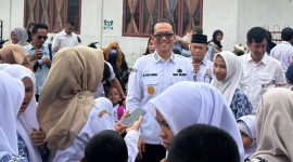 Wakil Wali Kota Tanjungbalai Pantau Distribusi Perdana MBG di SLB.(Dok-Foto)