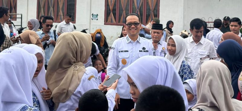 Wakil Wali Kota Tanjungbalai Pantau Distribusi Perdana MBG di SLB.(Dok-Foto)