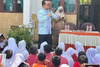 Kunjungan Ke SDN 134409, Wakil Wali Kota Tanjungbalai: Perpustakaan Keliling Solusi Cerdas Tingkatkan Literasi dan Minat Baca Para Peserta Didik.(Dok-Foto)