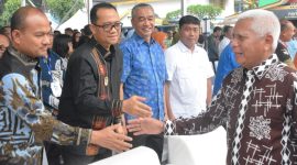 Wali Kota dan Wakil Wali Kota Tanjungbalai Hadiri Penutupan PRSU ke-50 Tahun 2026.(Dok-Foto)