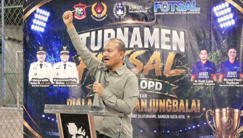 Menang 4-1 Atas Disdik, Poldam Juara Turnamen Futsal Pemko Tanjungbalai Cup 2026.(Dok-Foto)
