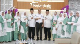 Wali Kota Mahyaruddin Salim Terima Audiensi Muslimat PD Al Washliyah Kota Tanjungbalai.(Dok-Foto)