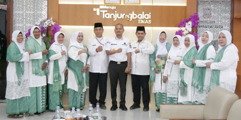 Wali Kota Mahyaruddin Salim Terima Audiensi Muslimat PD Al Washliyah Kota Tanjungbalai.(Dok-Foto)