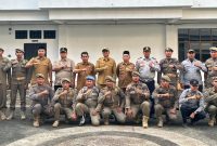 Wakil Wali Kota Tanjungbalai Melepas 12 Personel Satpol PP dan Dishub Ikuti Seleksi Komcad di Rindam I/BB Pematang Siantar.(Dok-Foto)