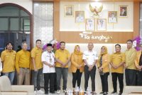 Wali Kota Mahyaruddin Salim Terima Kunjungan dan Audiensi DPC Partai Hanura Tanjungbalai.(Dok-Foto)