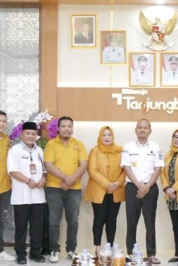 Wali Kota Mahyaruddin Salim Terima Kunjungan dan Audiensi DPC Partai Hanura Tanjungbalai.