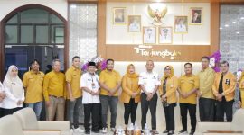 Wali Kota Mahyaruddin Salim Terima Kunjungan dan Audiensi DPC Partai Hanura Tanjungbalai.(Dok-Foto)