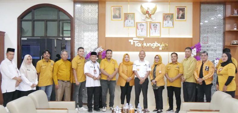 Wali Kota Mahyaruddin Salim Terima Kunjungan dan Audiensi DPC Partai Hanura Tanjungbalai.(Dok-Foto)