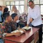 Wakil Wali Kota Muhammad Fadly Abdina, Monitoring Langsung Distribusi MBG di SMA Negeri 2 Tanjungbalai.(Dok-Foto)