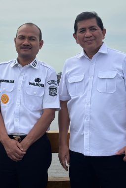 Percepat NPGT dan Sertifikasi Aset, Wali Kota Mahyaruddin Salim Bersama Kepala Kanwil BPN Provsu Meninjau Sejumlah Pulau-pulau Milik Pemko Tanjungbalai.