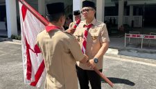 Wakil Wali Kota Muhammad Fadly Abdina Melepas Keberangkatan 34 Kontingen Pramuka Tanjungbalai Ikuti Jamnas XII di Cibubur.(Dok-Foto)