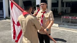 Wakil Wali Kota Muhammad Fadly Abdina Melepas Keberangkatan 34 Kontingen Pramuka Tanjungbalai Ikuti Jamnas XII di Cibubur.(Dok-Foto)