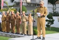 Pimpin Apel Pemerintahan, Wali Kota Tanjungbalai Tekankan Sejumlah Hal Penting Kepada ASN.(Dok-Foto)