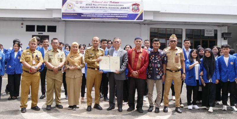 Wali Kota Tanjungbalai Sambut 170 Mahasiswa KKN Mandiri UPMI Medan.(Dok-Foto)