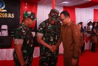 Wakil Wali Kota Tanjungbalai Hadiri Kunjungan Kerja Pangdam I/Bukit Barisan ke Kodim 0208/Asahan.(Dok-Foto)