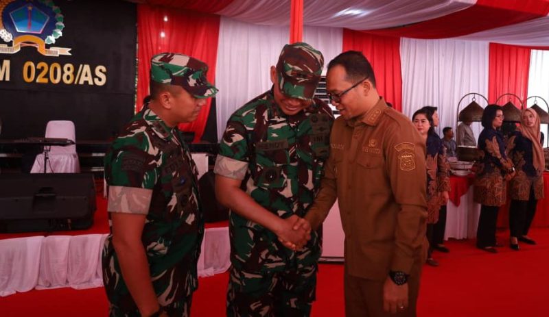 Wakil Wali Kota Tanjungbalai Hadiri Kunjungan Kerja Pangdam I/Bukit Barisan ke Kodim 0208/Asahan.(Dok-Foto)