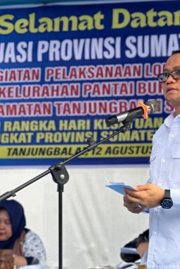 Pemko Tanjungbalai Sambut Kunjungan Tim Monitoring TP PKK Provinsi Sumut di Kelurahan Pantai Burung Kenalkan Program RUMBIA.