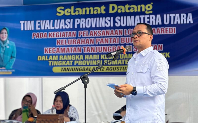 Pemko Tanjungbalai Sambut Kunjungan Tim Monitoring TP PKK Provinsi Sumut di Kelurahan Pantai Burung Kenalkan Program RUMBIA.(Dok-Foto)