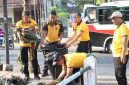Polres Kebumen menggelar Sambut HUT Kemerdekaan RI ke 81, Polres Kebumen Bersihkan Asrama dan Jalan Sarbini,( Dok - Foto )