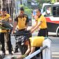 Polres Kebumen menggelar Sambut HUT Kemerdekaan RI ke 81, Polres Kebumen Bersihkan Asrama dan Jalan Sarbini,( Dok - Foto )
