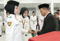 Wali Kota Mahyaruddin Salim Kukuhkan 45 Anggota Paskibraka 2026, Putra Putri Terbaik Tanjungbalai Siap Kibarkan Sang Merah Putih HUT Ke-81 Kemerdekaan RI.(Dok-Foto)